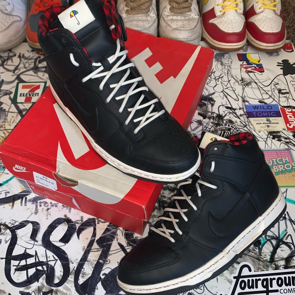 2016 Nike Dunk Hi Ultra + Wood shoe trees